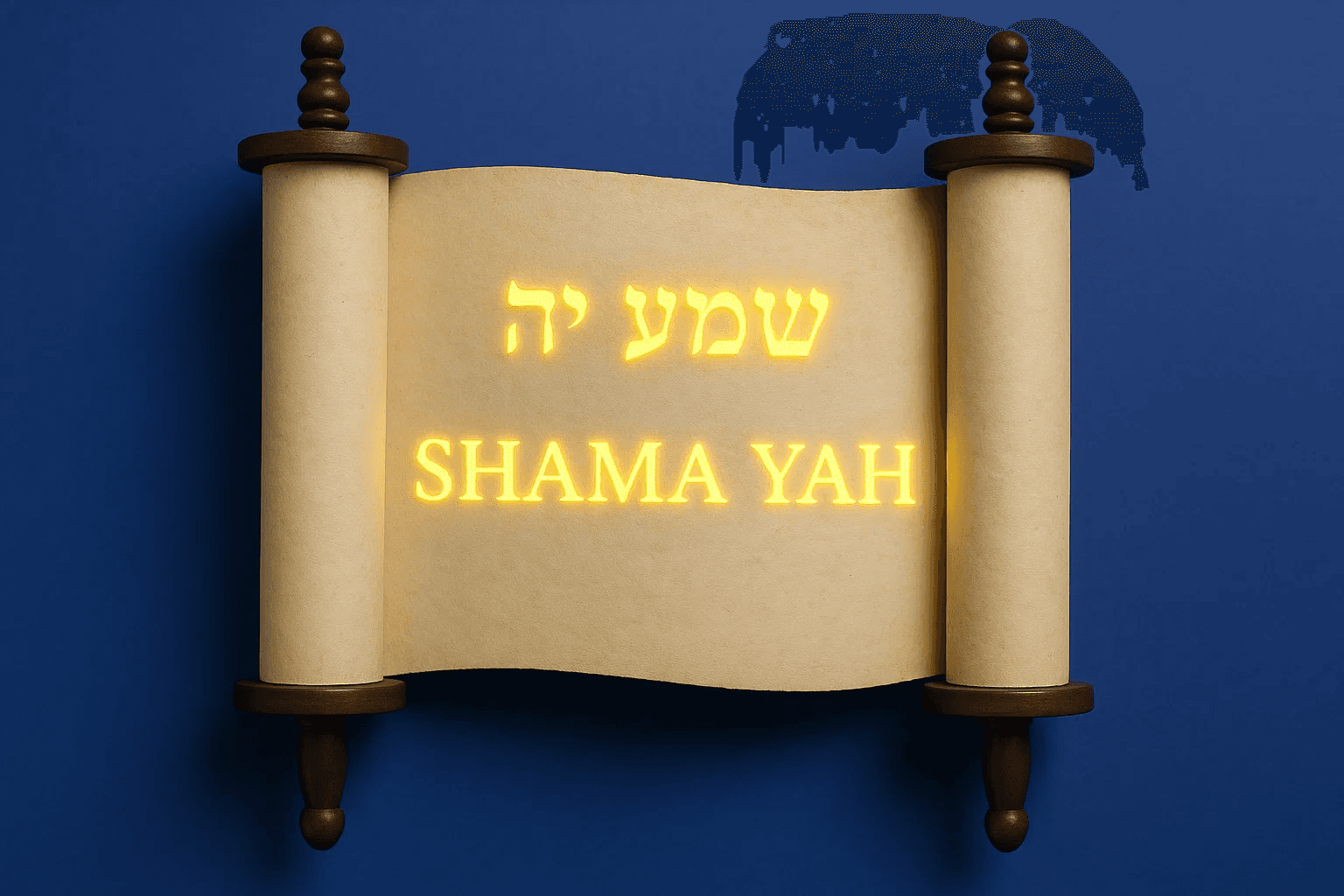 Shama Yah Logo Background Dark